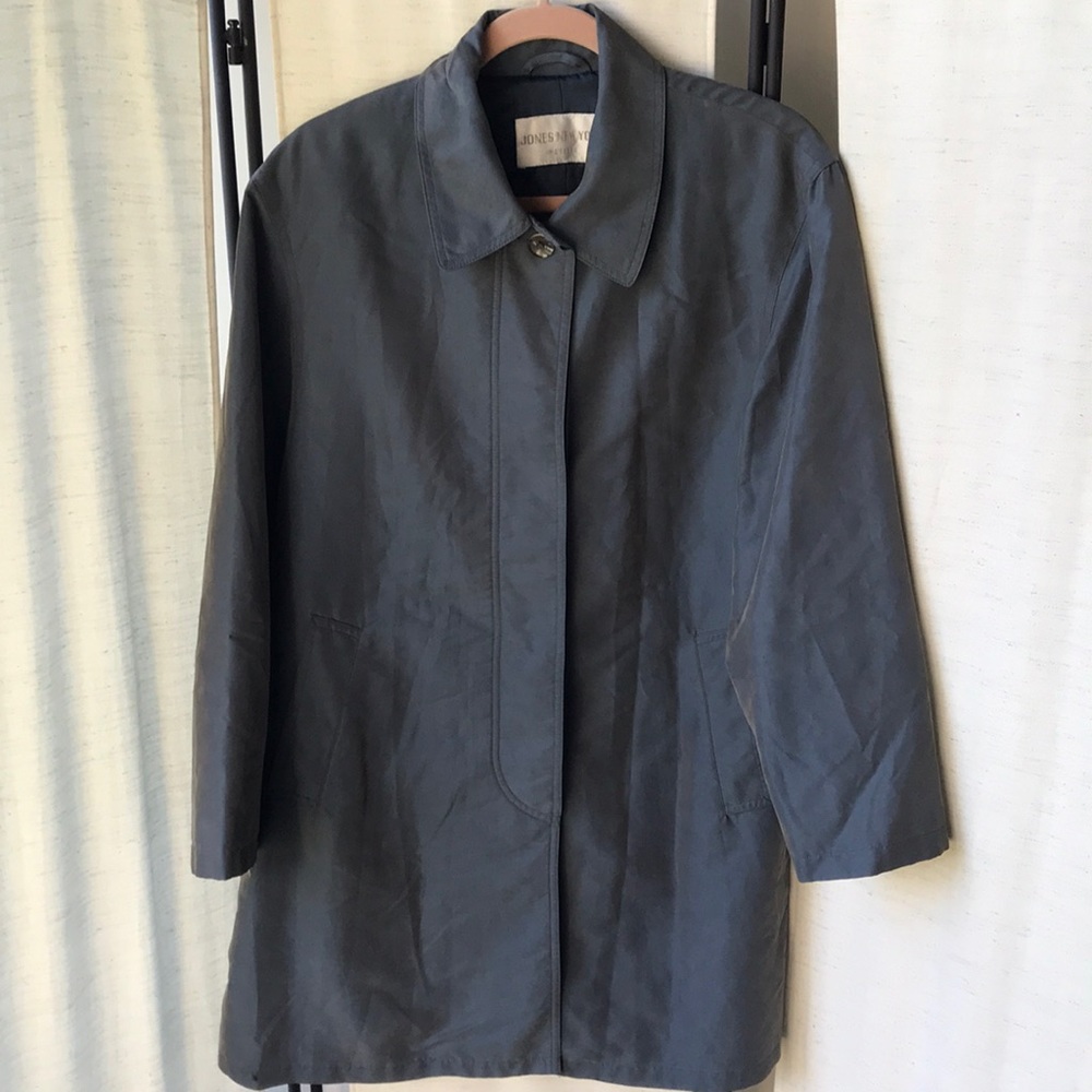 trench Jones New York ,Size petites , Blue